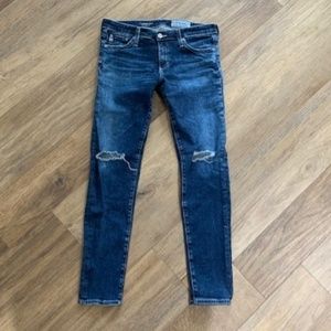 AG Adriano Goldschmied Ankle Skinny Jeans 28